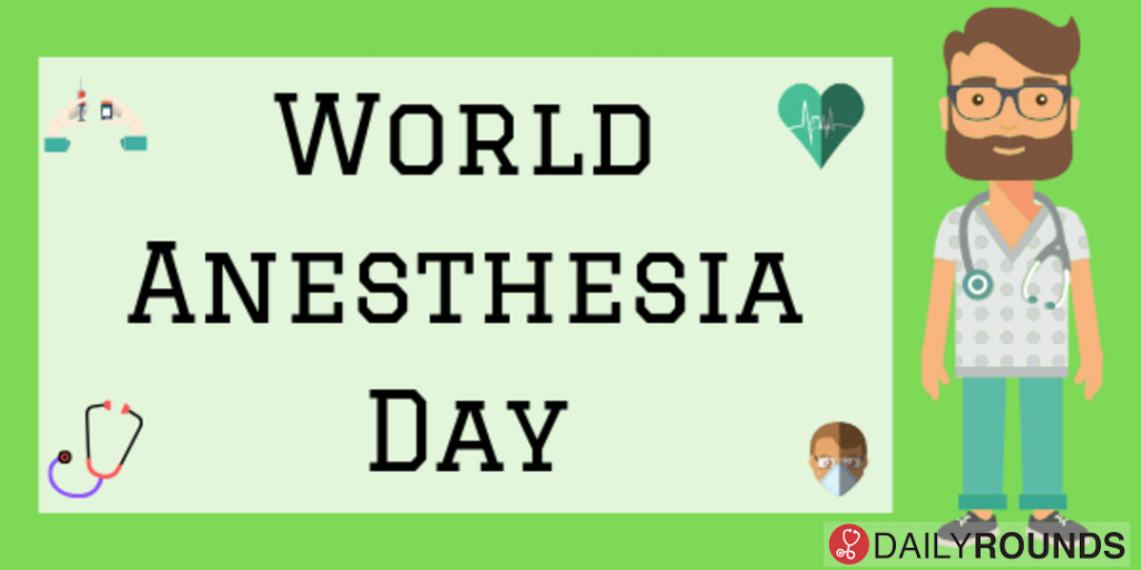 World Anesthesia Day All citizens of the world can save a life